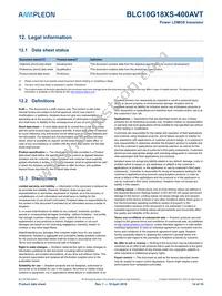 BLC10G18XS-400AVTZ Datasheet Page 14