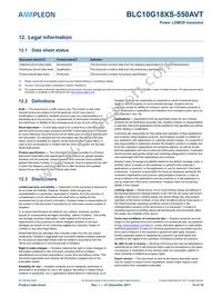 BLC10G18XS-550AVTY Datasheet Page 14