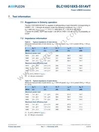 BLC10G18XS-551AVTZ Datasheet Page 4