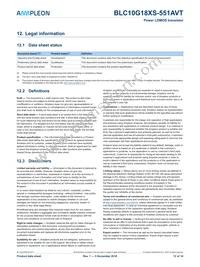 BLC10G18XS-551AVTZ Datasheet Page 12