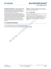 BLC10G18XS-551AVTZ Datasheet Page 13