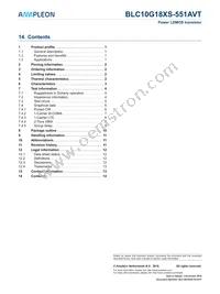 BLC10G18XS-551AVTZ Datasheet Page 14