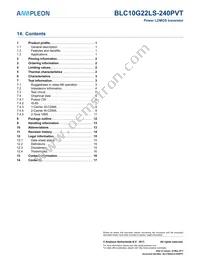 BLC10G22LS-240PVTY Datasheet Page 17