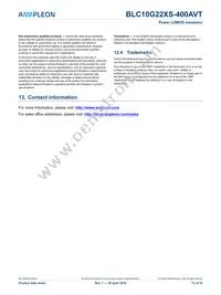 BLC10G22XS-400AVTY Datasheet Page 15