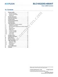 BLC10G22XS-400AVTY Datasheet Page 16