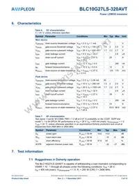 BLC10G27LS-320AVTZ Datasheet Page 3