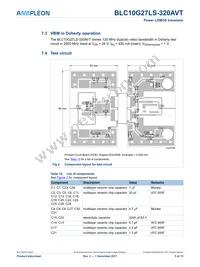 BLC10G27LS-320AVTZ Datasheet Page 5