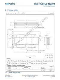 BLC10G27LS-320AVTZ Datasheet Page 9