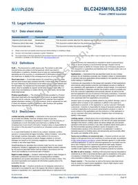 BLC2425M10LS250Z Datasheet Page 9