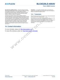 BLC8G20LS-400AVZ Datasheet Page 15