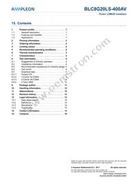 BLC8G20LS-400AVZ Datasheet Page 16