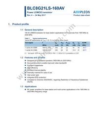 BLC8G21LS-160AVZ Datasheet Cover