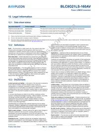 BLC8G21LS-160AVZ Datasheet Page 12