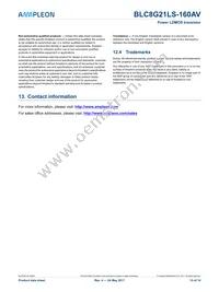BLC8G21LS-160AVZ Datasheet Page 13