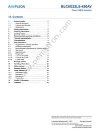 BLC8G22LS-450AVZ Datasheet Page 16