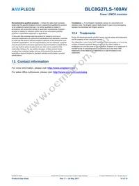 BLC8G27LS-100AVY Datasheet Page 14