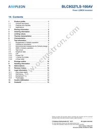 BLC8G27LS-100AVY Datasheet Page 15