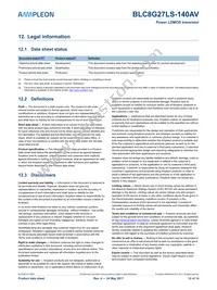 BLC8G27LS-140AVY Datasheet Page 12