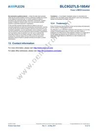 BLC8G27LS-180AVY Datasheet Page 14