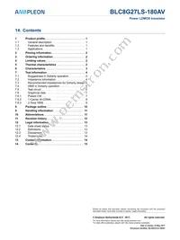 BLC8G27LS-180AVY Datasheet Page 15