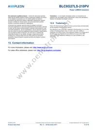 BLC8G27LS-210PVY Datasheet Page 15