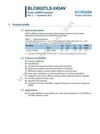 BLC8G27LS-245AVZ Datasheet Cover