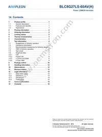 BLC8G27LS-60AVY Datasheet Page 16