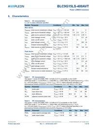 BLC9G15LS-400AVTY Datasheet Page 3