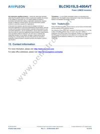 BLC9G15LS-400AVTY Datasheet Page 15