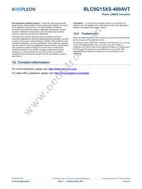 BLC9G15XS-400AVTZ Datasheet Page 14