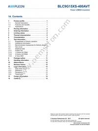 BLC9G15XS-400AVTZ Datasheet Page 15