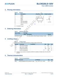 BLC9G20LS-120VZ Datasheet Page 2