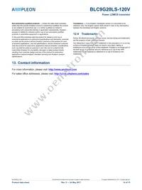 BLC9G20LS-120VZ Datasheet Page 14