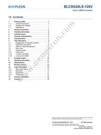 BLC9G20LS-120VZ Datasheet Page 15