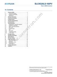 BLC9G20LS-160PVY Datasheet Page 14