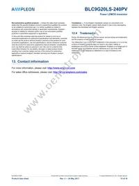 BLC9G20LS-240PVY Datasheet Page 15