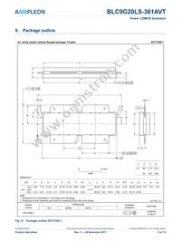 BLC9G20LS-361AVTZ Datasheet Page 9