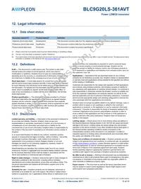 BLC9G20LS-361AVTZ Datasheet Page 11