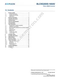 BLC9G20XS-160AVY Datasheet Page 14