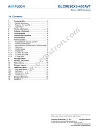 BLC9G20XS-400AVT Datasheet Page 17