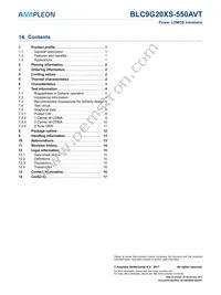 BLC9G20XS-550AVT Datasheet Page 17