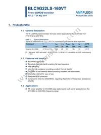 BLC9G22LS-160VTY Datasheet Cover