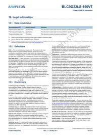 BLC9G22LS-160VTY Datasheet Page 14