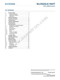 BLC9G22LS-160VTY Datasheet Page 16