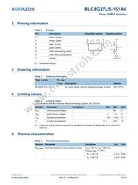 BLC9G27LS-151AVY Datasheet Page 2