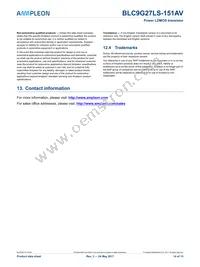 BLC9G27LS-151AVY Datasheet Page 14