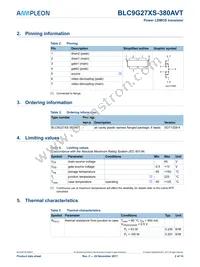 BLC9G27XS-380AVTY Datasheet Page 2