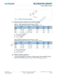 BLC9G27XS-380AVTY Datasheet Page 5