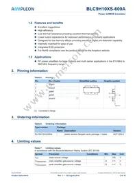 BLC9H10XS-600AZ Datasheet Page 2