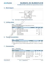 BLD6G21LS-50 Datasheet Page 3
